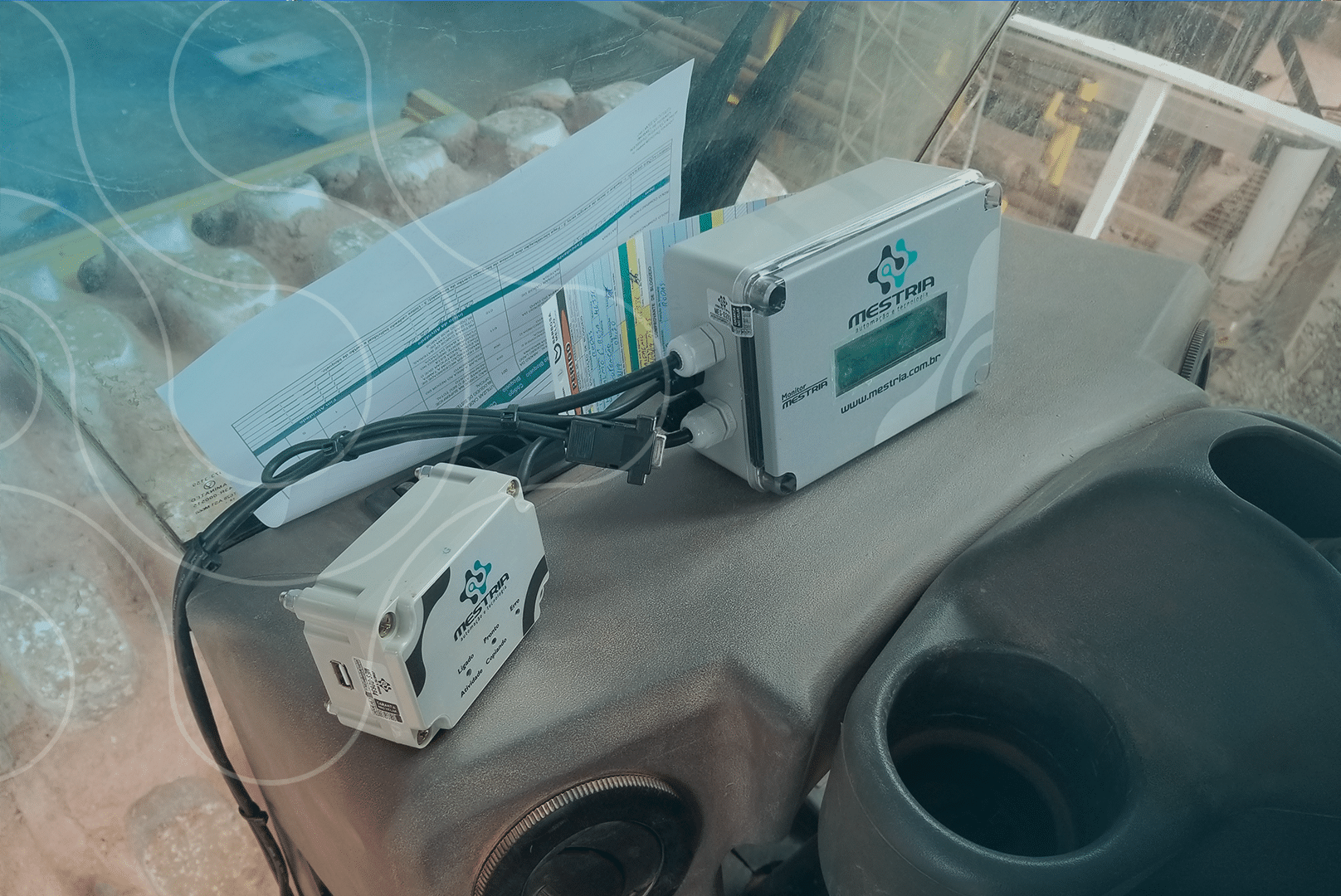 Detector de obstáculos para rolo compressor