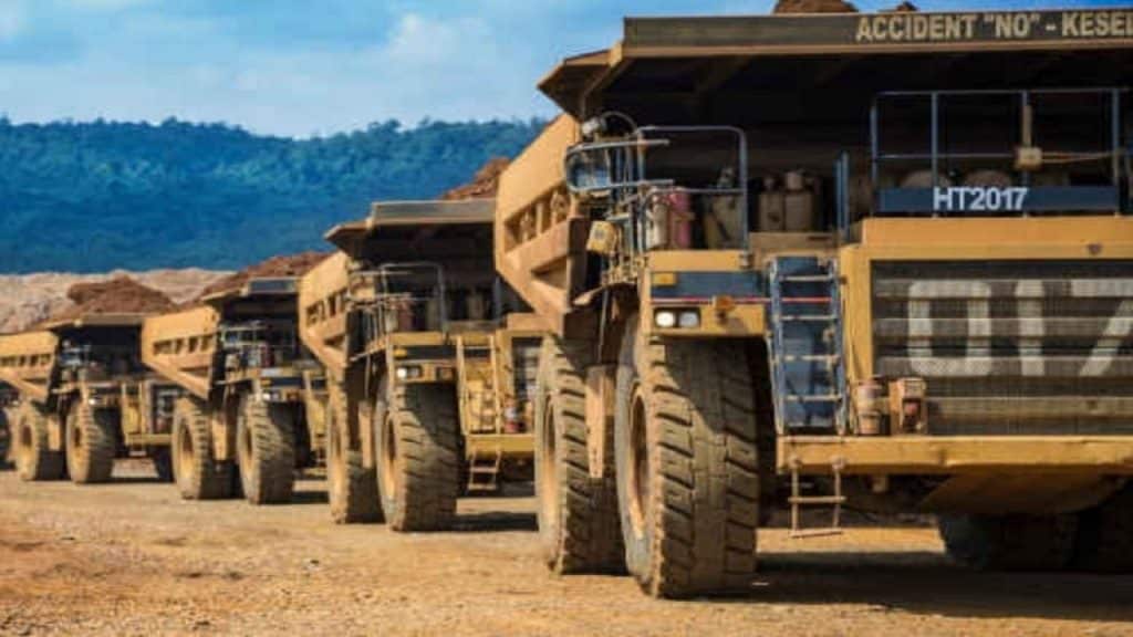 Automação de caminhões basculantes 