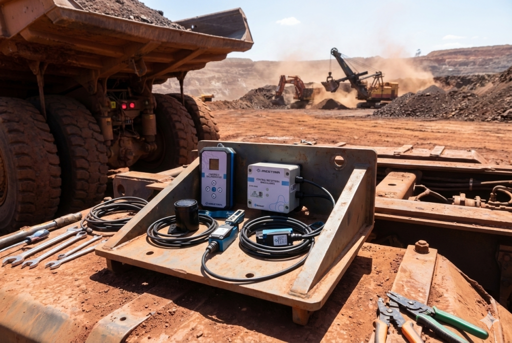 O Inclinômetro com Controle Remoto no Basculamento de Caminhões é uma pratica de alto critério de segurança na mineração