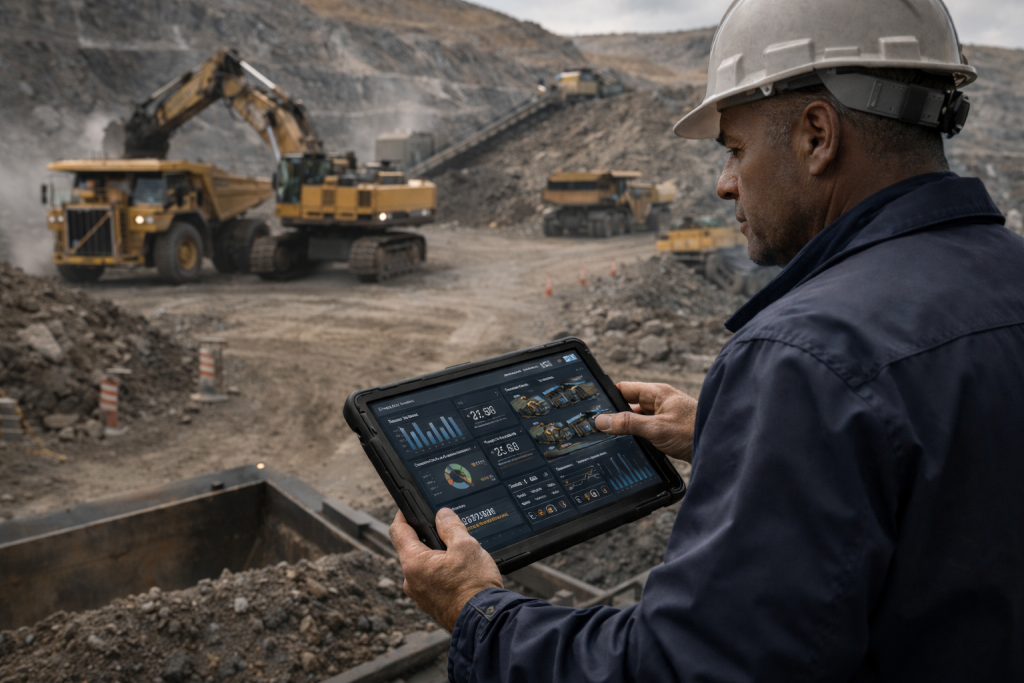 Uso de IA, sistemas de gestão e gêmeos digitais tem sido uma das apostas em tecnologia com retorno comprovável na mineração