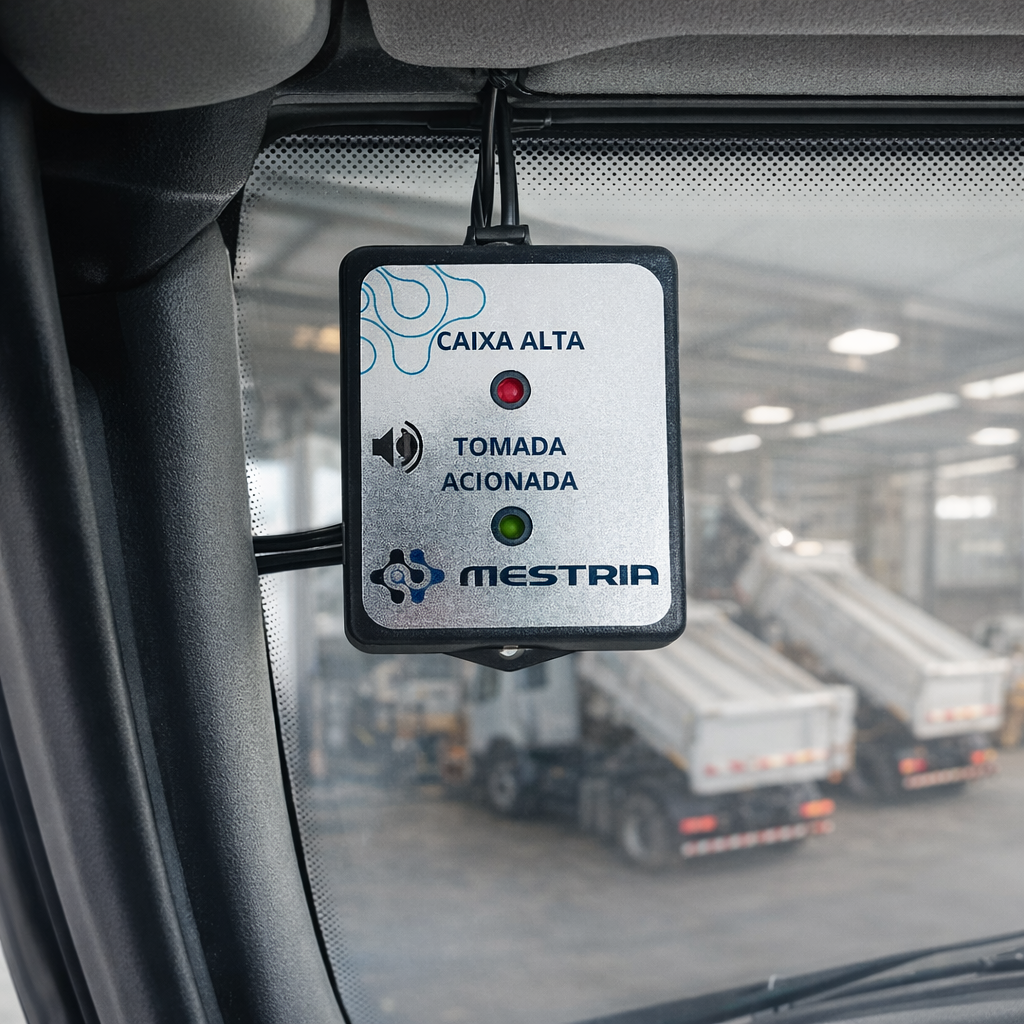 Alarme de bascula alta ligado ao sensor de bascula levantada