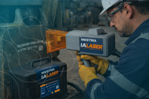 Gravador a Laser Portátil Industrial para Marcação Permanente em Metal, Pneus e Chapas