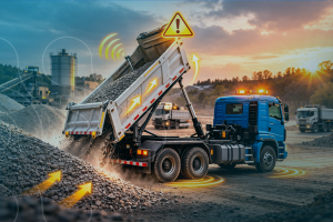 Sensor de báscula da Mestria com alarme de báscula levantada