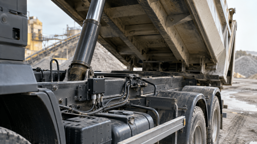 alarme de báscula levantada aplicado a composição rodotrem